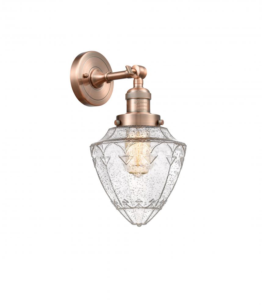 Bullet - 1 Light - 7 inch - Antique Copper - Sconce