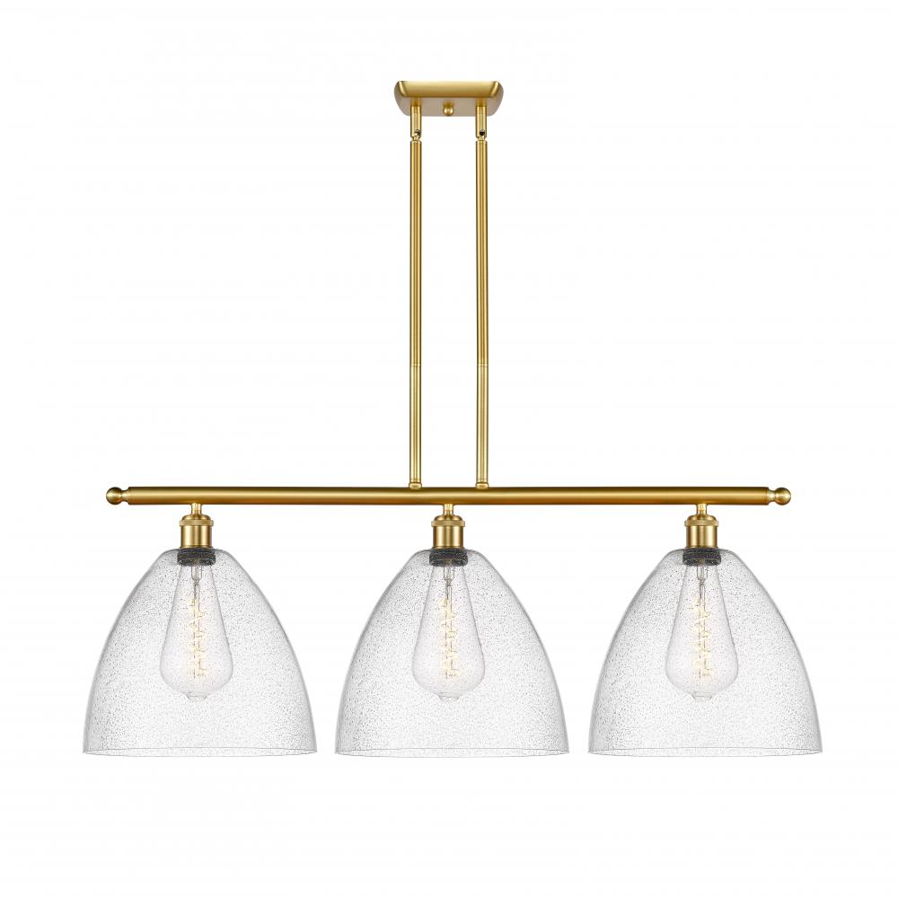 Bristol - 3 Light - 39 inch - Satin Gold - Cord hung - Island Light