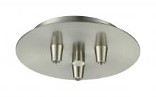  103-SN - 3 Light Round Multi Port Canopy