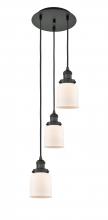 Innovations Lighting 113F-3P-BK-G51 - Cone - 3 Light - 12 inch - Matte Black - Cord hung - Multi Pendant