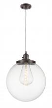 Innovations Lighting 201CSW-OB-G202-14 - Beacon - 1 Light - 14 inch - Oil Rubbed Bronze - Cord hung - Mini Pendant