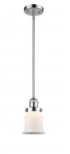  201S-PC-G181S - Canton - 1 Light - 5 inch - Polished Chrome - Stem Hung - Mini Pendant