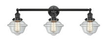  205-OB-G532 - Oxford - 3 Light - 34 inch - Oil Rubbed Bronze - Bath Vanity Light