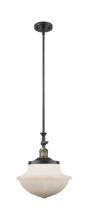 Innovations Lighting 206-BAB-G541 - Oxford - 1 Light - 12 inch - Black Antique Brass - Stem Hung - Mini Pendant