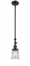 Innovations Lighting 206-BK-G184S - Canton - 1 Light - 5 inch - Matte Black - Stem Hung - Mini Pendant