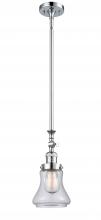  206-PC-G192 - Bellmont - 1 Light - 6 inch - Polished Chrome - Stem Hung - Mini Pendant