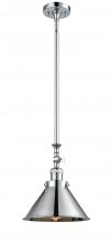  206-PC-M10-PC - Briarcliff - 1 Light - 10 inch - Polished Chrome - Stem Hung - Mini Pendant