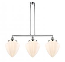 Innovations Lighting 213-PC-G661-12 - Bullet - 3 Light - 40 inch - Polished Chrome - Stem Hung - Island Light