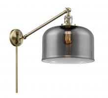 Innovations Lighting 237-AB-G73-L - Bell - 1 Light - 12 inch - Antique Brass - Swing Arm