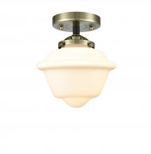 Innovations Lighting 284-1C-BAB-G531 - Oxford - 1 Light - 8 inch - Black Antique Brass - Semi-Flush Mount