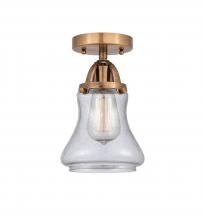 Innovations Lighting 288-1C-AC-G194 - Bellmont - 1 Light - 6 inch - Antique Copper - Semi-Flush Mount