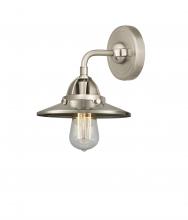 Innovations Lighting 288-1W-SN-M2-SN - Railroad - 1 Light - 8 inch - Brushed Satin Nickel - Sconce