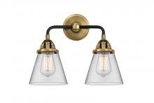 Innovations Lighting 288-2W-BAB-G62 - Cone - 2 Light - 14 inch - Black Antique Brass - Bath Vanity Light