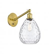 Innovations Lighting 317-1W-SG-G372 - Waverly - 1 Light - 8 inch - Satin Gold - Sconce