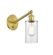 Innovations Lighting 317-1W-SG-G802 - Clymer - 1 Light - 4 inch - Satin Gold - Sconce