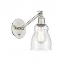 Innovations Lighting 317-1W-SN-G394 - Ellery - 1 Light - 5 inch - Brushed Satin Nickel - Sconce