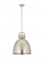 Innovations Lighting 410-1SL-SN-M412-14SN - Newton Sphere - 1 Light - 14 inch - Satin Nickel - Pendant