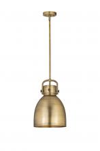 Innovations Lighting 410-1SM-BB-M412-10BB - Newton Sphere - 1 Light - 10 inch - Brushed Brass - Mini Pendant