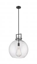 Innovations Lighting 411-1SL-BK-G410-16SDY - Newton Sphere - 1 Light - 16 inch - Matte Black - Pendant