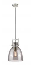 Innovations Lighting 411-1SM-SN-G412-10SM - Newton Bell - 1 Light - 10 inch - Satin Nickel - Mini Pendant