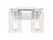 Innovations Lighting 419-2W-PC-CL - Juneau - 2 Light - 11 inch - Polished Chrome - Bath Vanity Light