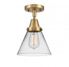 Innovations Lighting 447-1C-BB-G42 - Cone - 1 Light - 8 inch - Brushed Brass - Flush Mount