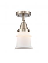 Innovations Lighting 447-1C-SN-G181S - Canton - 1 Light - 6 inch - Brushed Satin Nickel - Flush Mount