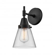 Innovations Lighting 447-1W-BK-G62 - Cone - 1 Light - 6 inch - Matte Black - Sconce