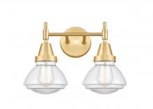  447-2W-SG-G322 - Olean - 2 Light - 16 inch - Satin Gold - Bath Vanity Light