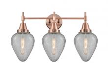  447-3W-AC-G165 - Geneseo - 3 Light - 25 inch - Antique Copper - Bath Vanity Light