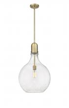 Innovations Lighting 492-1S-BB-G584-16-LED - Amherst - 1 Light - 16 inch - Brushed Brass - Stem hung - Pendant