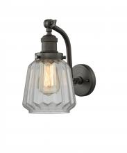 Innovations Lighting 515-1W-OB-G142-LED - Chatham - 1 Light - 7 inch - Oil Rubbed Bronze - Sconce