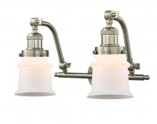  515-2W-SN-G181S - Canton - 2 Light - 18 inch - Brushed Satin Nickel - Bath Vanity Light