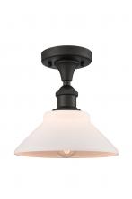 Innovations Lighting 516-1C-OB-G131 - Orwell - 1 Light - 8 inch - Oil Rubbed Bronze - Semi-Flush Mount