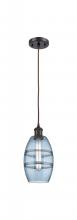 Innovations Lighting 516-1P-OB-G557-6BL - Vaz - 1 Light - 6 inch - Oil Rubbed Bronze - Cord hung - Mini Pendant