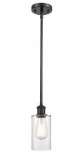 Innovations Lighting 516-1S-BK-G802 - Clymer - 1 Light - 4 inch - Matte Black - Mini Pendant