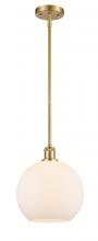 Innovations Lighting 516-1S-SG-G121-10 - Athens - 1 Light - 10 inch - Satin Gold - Mini Pendant