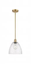  516-1S-SG-GBD-94-LED - Bristol - 1 Light - 9 inch - Satin Gold - Mini Pendant