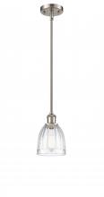 Innovations Lighting 516-1S-SN-G442-LED - Brookfield - 1 Light - 6 inch - Brushed Satin Nickel - Mini Pendant