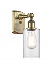 Innovations Lighting 516-1W-AB-G802 - Clymer - 1 Light - 4 inch - Antique Brass - Sconce