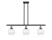  516-3I-BAB-G362 - Waverly - 3 Light - 36 inch - Black Antique Brass - Cord hung - Island Light