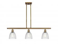  516-3I-BB-G382 - Castile - 3 Light - 36 inch - Brushed Brass - Cord hung - Island Light