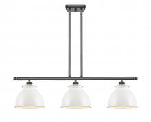  516-3I-OB-M14-W - Adirondack - 3 Light - 36 inch - Oil Rubbed Bronze - Cord hung - Island Light