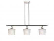  516-3I-PN-G402 - Niagara - 3 Light - 36 inch - Polished Nickel - Cord hung - Island Light