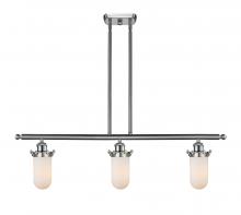  516-3I-SN-CE231-W-LED - Kingsbury - 3 Light - 36 inch - Brushed Satin Nickel - Cord hung - Island Light