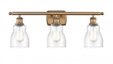  516-3W-BB-G394 - Ellery - 3 Light - 25 inch - Brushed Brass - Bath Vanity Light