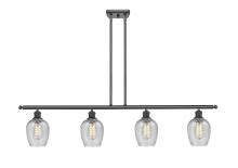  516-4I-BK-G292 - Salina - 4 Light - 48 inch - Matte Black - Cord hung - Island Light