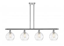 Innovations Lighting 516-4I-PC-G1215-8 - Athens Water Glass - 4 Light - 48 inch - Polished Chrome - Cord hung - Island Light