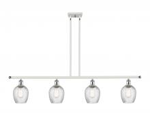  516-4I-WPC-G292 - Salina - 4 Light - 48 inch - White Polished Chrome - Cord hung - Island Light