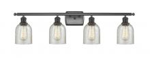  516-4W-OB-G259 - Caledonia - 4 Light - 35 inch - Oil Rubbed Bronze - Bath Vanity Light